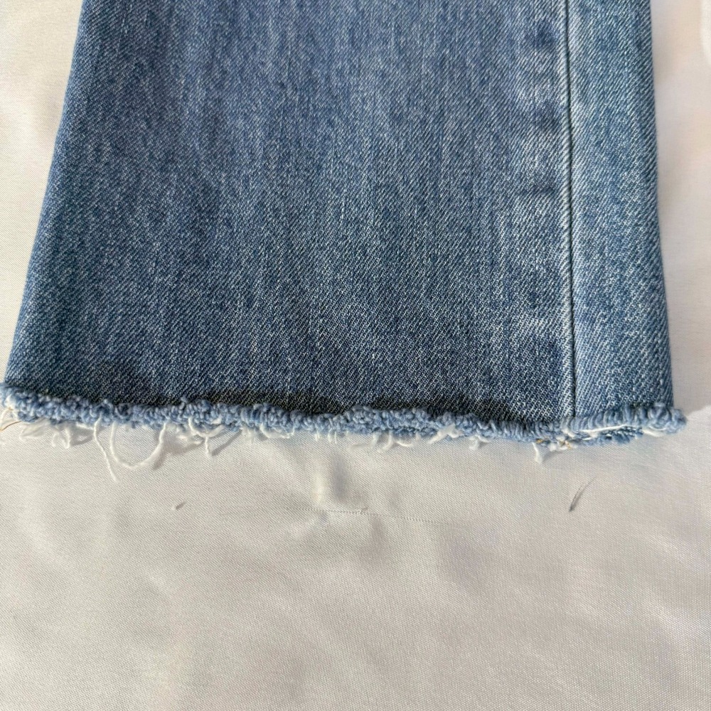 Levis Jeans 501 Mens 30x32 CUTOFF HEM Medium Stonewash Button Fly 00501-0193 - Picture 7 of 12